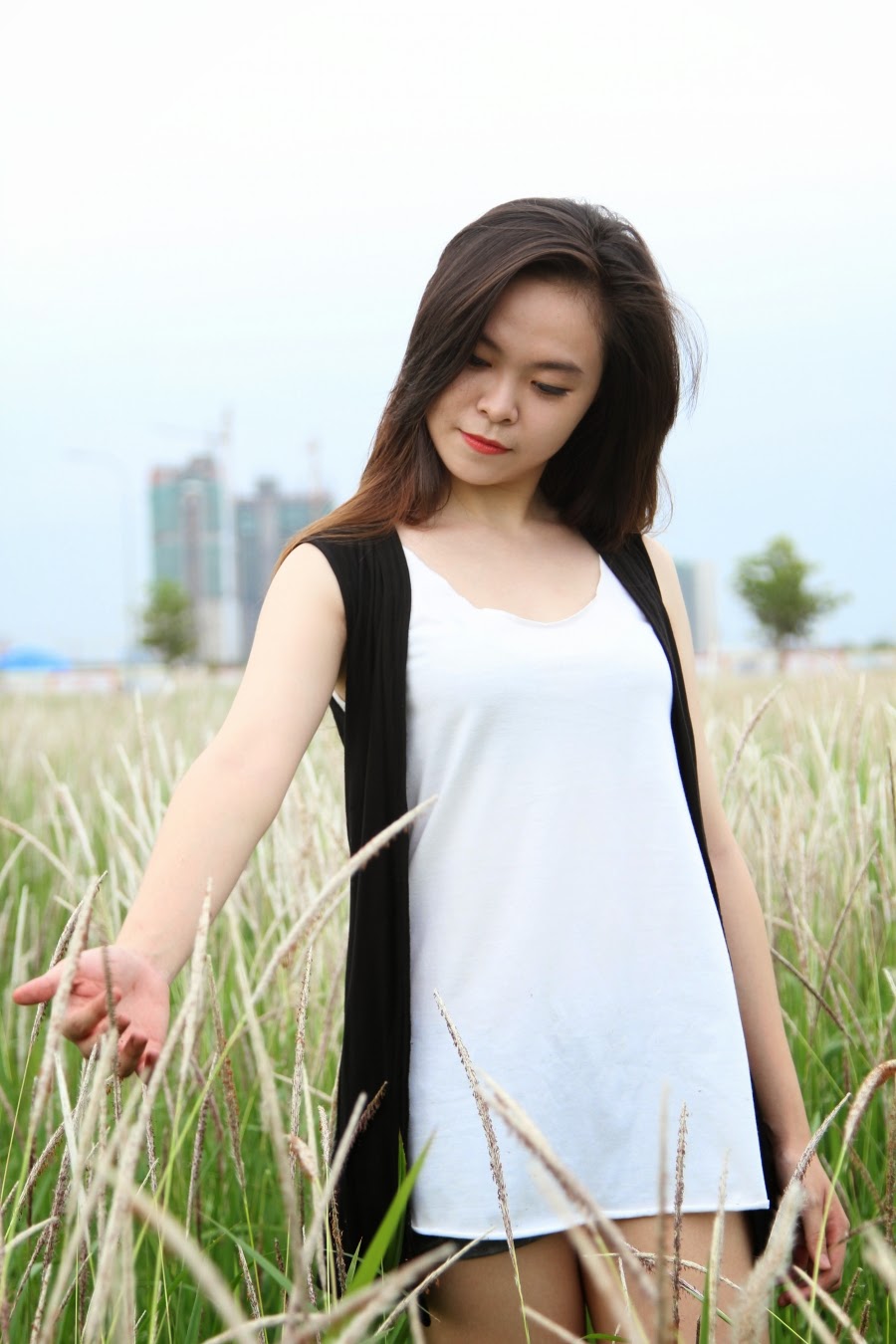 Girl xinh với sort ngắm gợi cảm