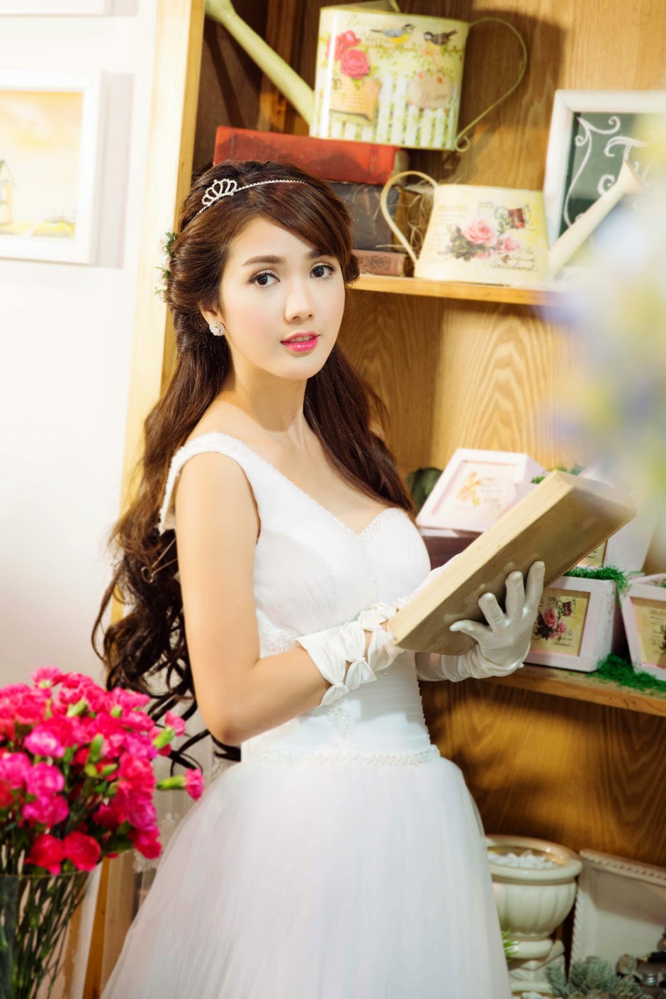 Hot girl Linh Napie xinh như thiên thần trong bộ ảnh mới