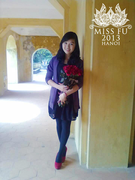 Hương sắc dự thi Miss FU 2013