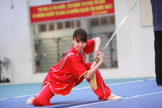 Mai Phương, cô hoa khôi nhỏ xinh của làng Wushu