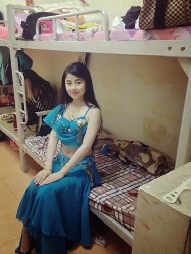 Vẻ đẹp trẻ thơ của hot girl Thanh Hóa