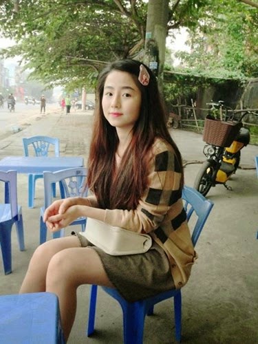 Vẻ đẹp trẻ thơ của hot girl Thanh Hóa