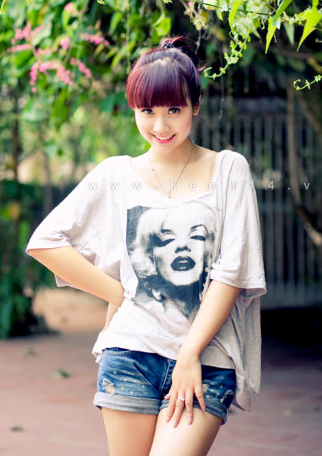 Anh hot girl Ha Noi moi nhat