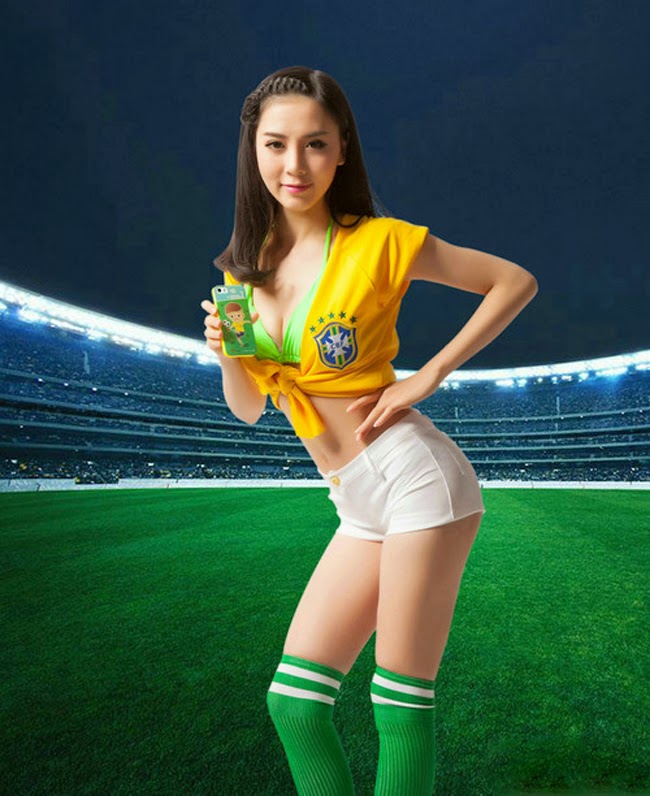 Dàn mỹ nhân sexy chào đón World Cup cùng vỏ smartphone 