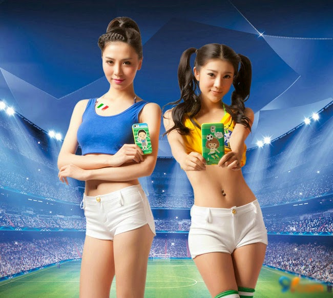 Dàn mỹ nhân sexy chào đón World Cup cùng vỏ smartphone 