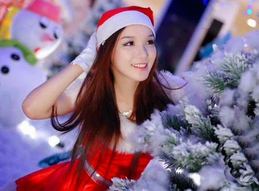 Đón Noel cùng người đẹp