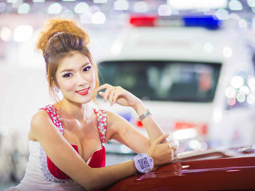 Giật mình với nhan sắc tại Thailand Motor Expo 2012