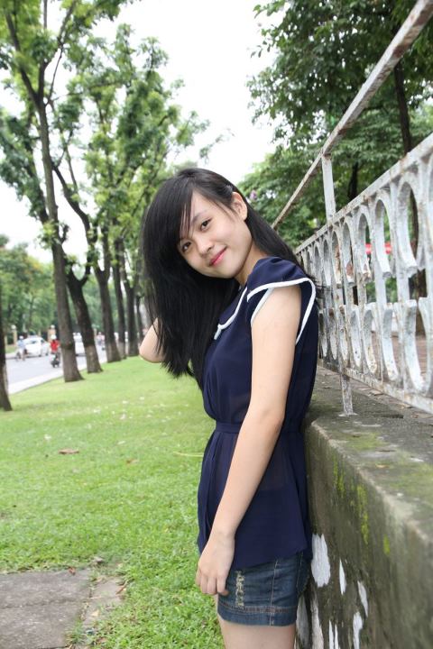 Girl xinh facebook kute : em này tên dung