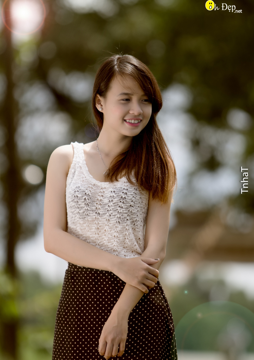 Girl xinh khoe dáng đón mùa thu