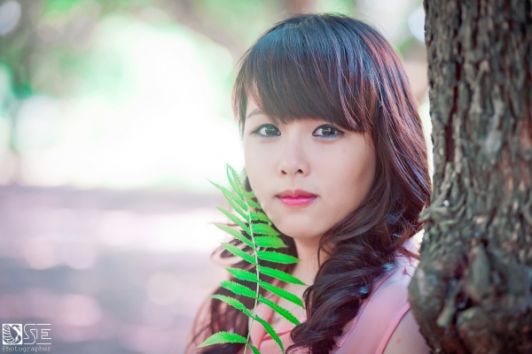 Girl xinh photo trong ảnh: Nắng trong mùa hạ