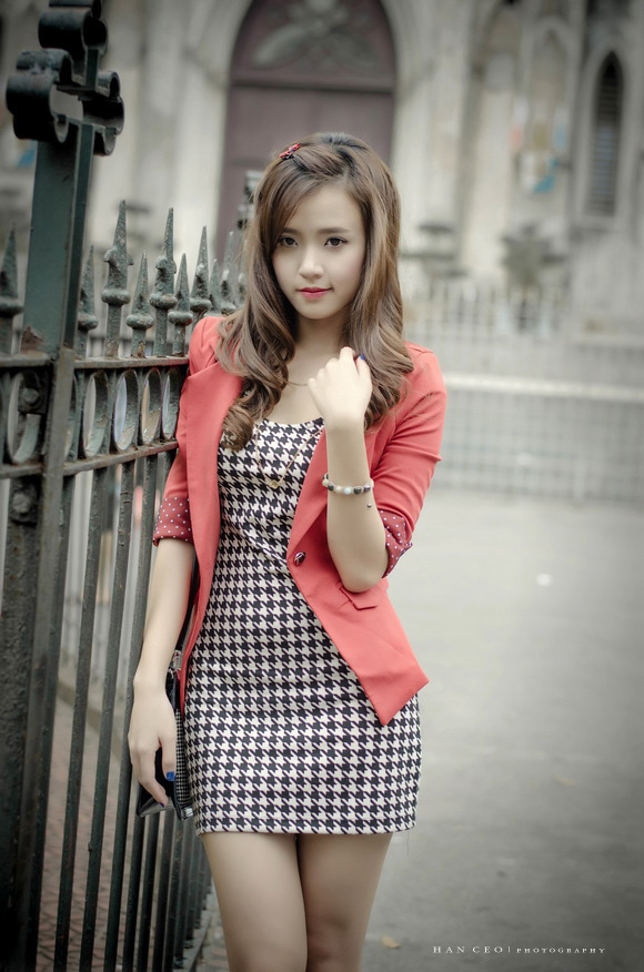 Girl xinh với vể đẹp hút hồn