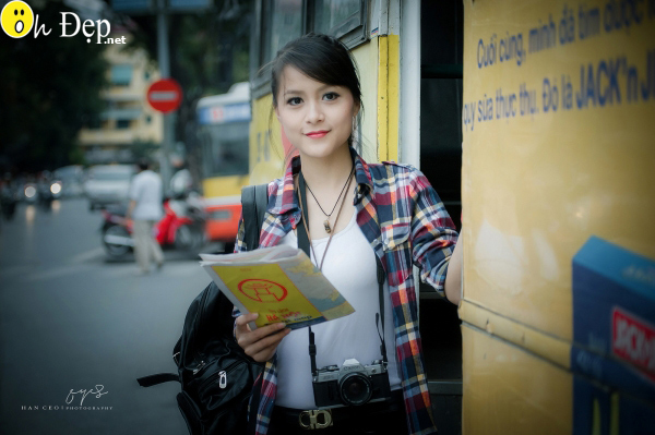 Girl xinh với vể đẹp hút hồn