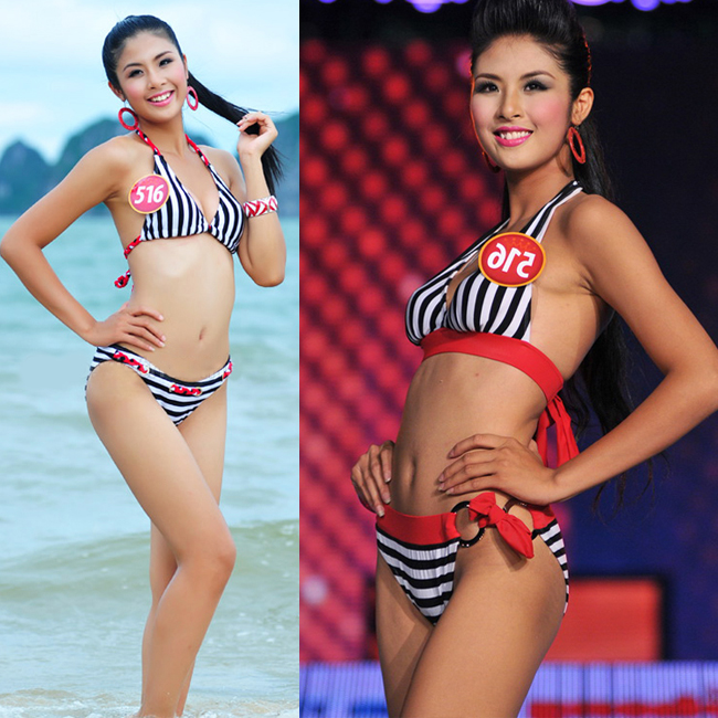 Hoa hậu nào chăm mặc bikini nhất?