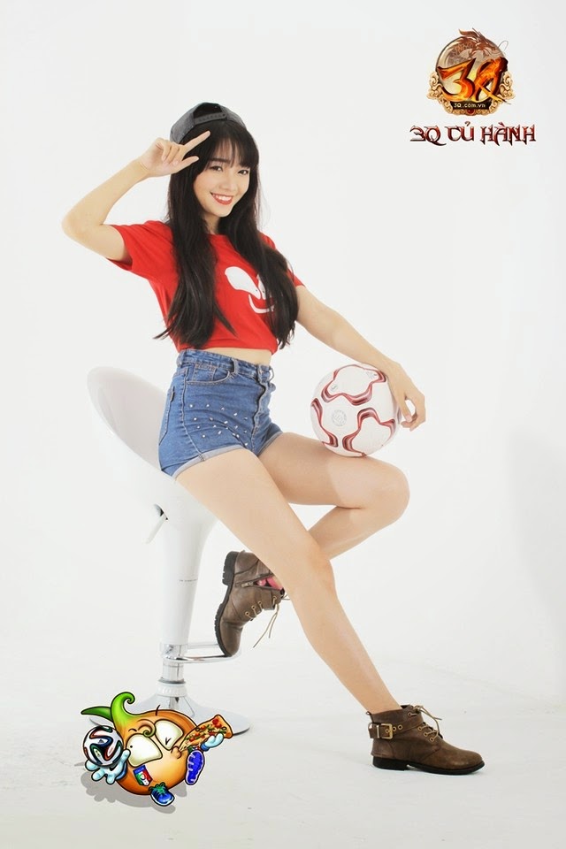 Hot girl Củ gợi cảm cùng world cup 2014