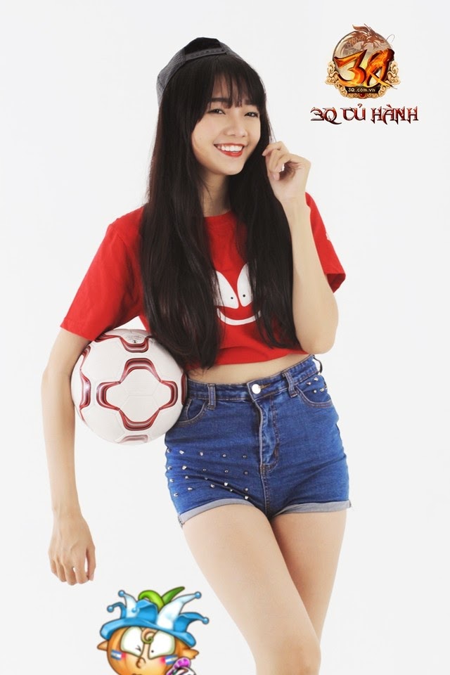 Hot girl Củ gợi cảm cùng world cup 2014