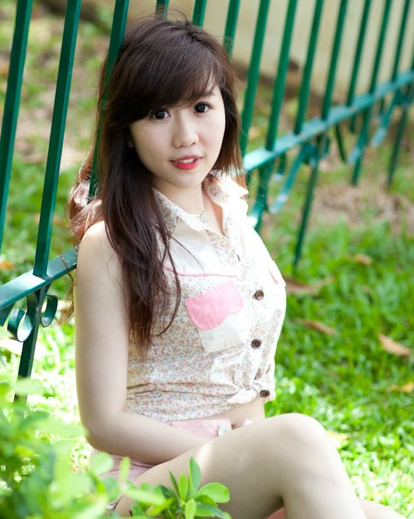 Hot girl Goal tươi tắn sắc xuân