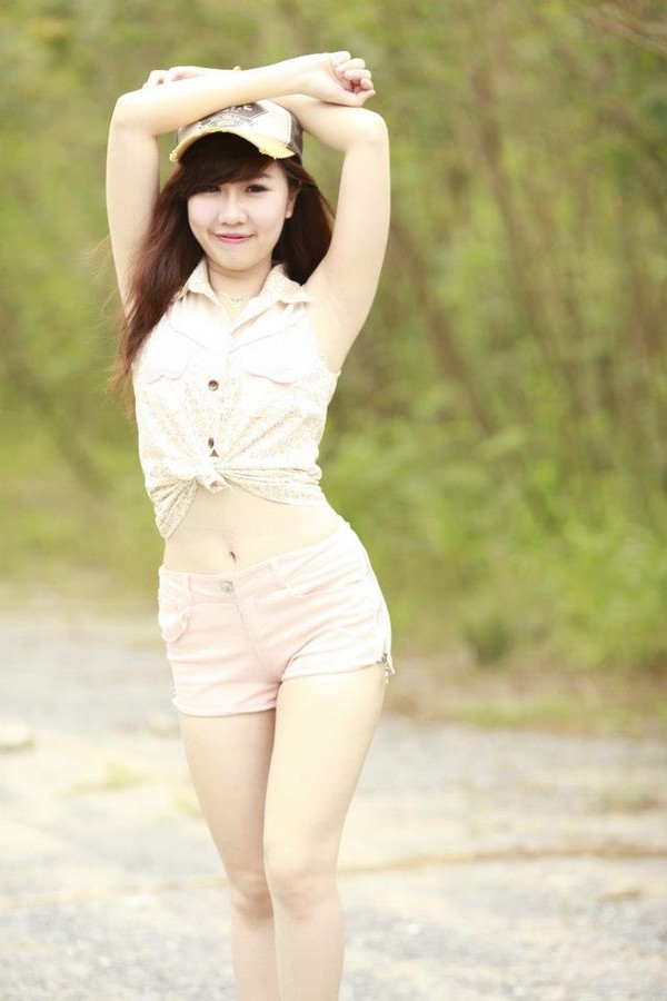 Hot girl Goal tươi tắn sắc xuân