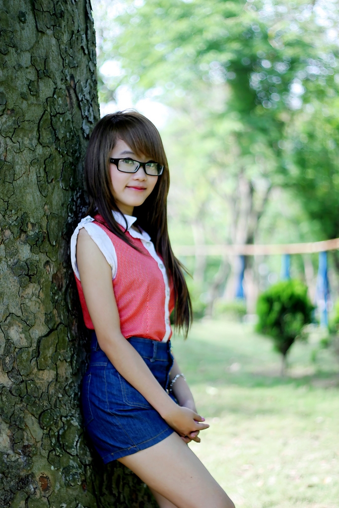 Một em teen 9x cực cute nè anh em